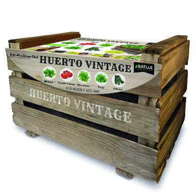 Kit huerto urbano vintage